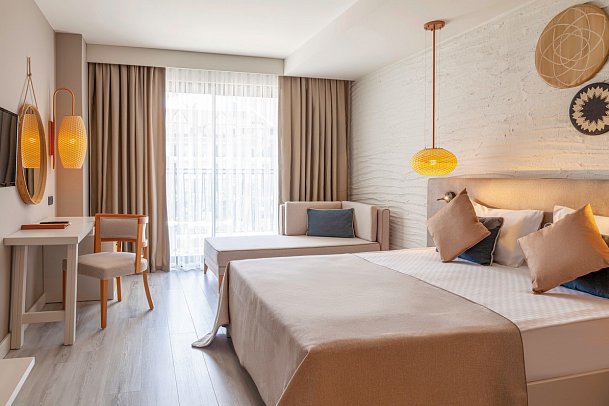 Side Royal Style Hotel - Wohnbeispiel Doppelzimmer Landblick (Zimmercodierungen DBL, DCL, DBP & DCP)