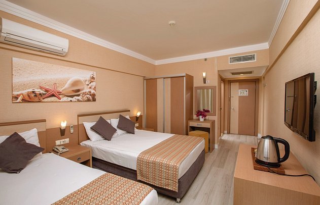 Seher Kumköy Star Resort - Wohnbeispiel Doppelzimmer (Zimmercodierungen DBL & DCL)
