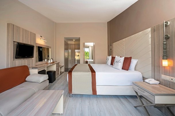 Selectum Family Resort Side - Wohnbeispiel Doppelzimmer Aqua Standard (Zimmercodierungen DB1 & DC1)