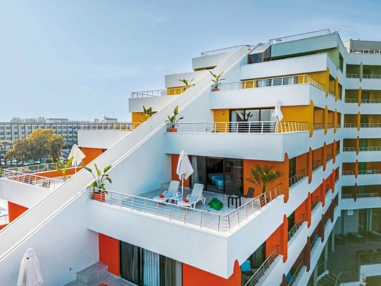 Megasaray Resort Side - Wohnbeispiel Terrace Familienzimmer (Zimmercodierung FB1)