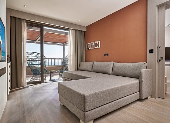 LUSSO Sorgun - Wohnbeispiel Family Suite Meerblick (Zimmercodierungen WSM & WSN)