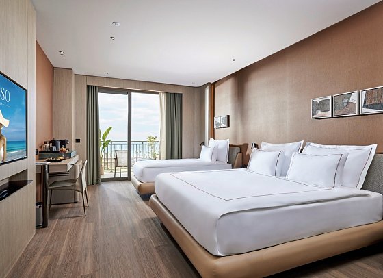 LUSSO Sorgun - Wohnbeispiel Doppelzimmer Superior Meerblick (Zimmercodierungen DSM, DCM, DSN & DCN)