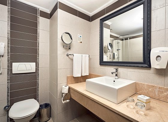 Seaden Sea World Resort & Spa - Wohnbeispiel Doppelzimmer (Zimmercodierungen DB1 & FB1)