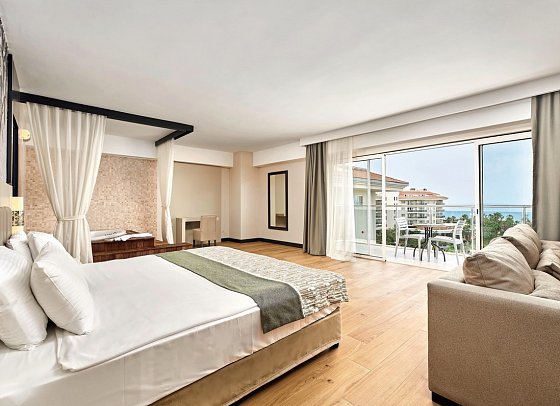 Seaden Sea World Resort & Spa - Wohnbeispiel Suite Meerblick (Zimmercodierung WBM)