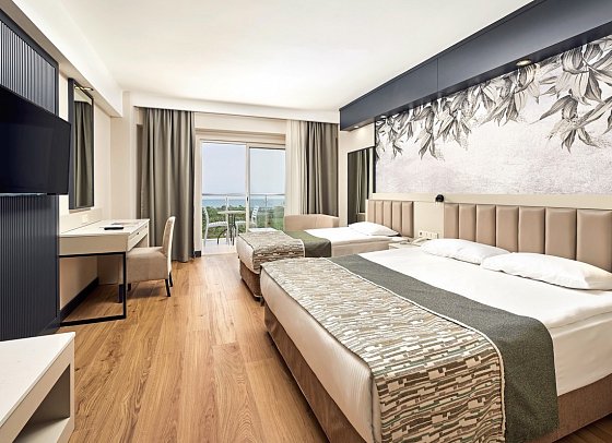 Seaden Sea World Resort & Spa - Wohnbeispiel Doppelzimmer Comfort Meerblick (Zimmercodierungen DFM, DC2, DBM & DCM)