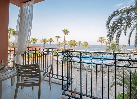 The Norm Oriental Kemer - Wohnbeispiel Suite Deluxe Hauptgebäude Meerblick (Zimmercodierung UD2)