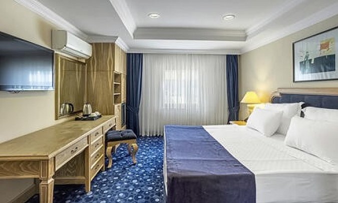 The Norm Oriental Kemer - Wohnbeispiel Doppelzimmer Komfort Standard Landblick (Zimmercodierungen DB2 & DC2)