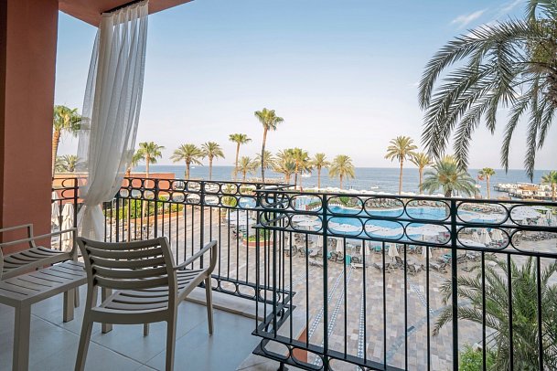 The Norm Oriental Kemer - Wohnbeispiel Suite Deluxe Hauptgebäude Meerblick (Zimmercodierung UD2)