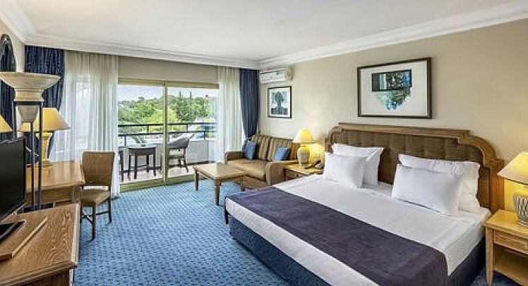 The Norm Oriental Kemer - Wohnbeispiel Doppelzimmer Komfort Standard Poolblick (Zimmercodierungen DBP & DCP)