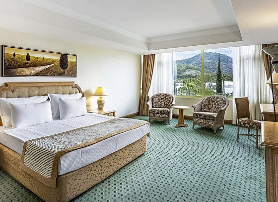 The Norm Oriental Kemer - Wohnbeispiel Suite Komfort Deluxe Landblick (Zimmercodierungen WDL, WD1 & WD2)