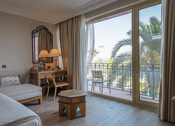 The Norm Oriental Kemer - Wohnbeispiel Doppelzimmer seitl. Meerblick (Zimmercodierungen DBN & DCN)