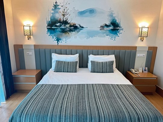 Limak Limra Hotel & Resort - Wohnbeispiel Doppelzimmer Meerblick (Zimmercodierungen DBM, DCM & FBV)