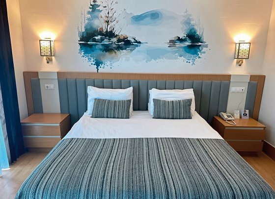 Limak Limra Hotel & Resort - Wohnbeispiel Doppelzimmer Meerblick (Zimmercodierungen DBM, DCM & FBV)