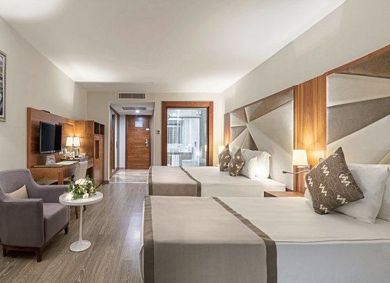 Nirvana Mediterranean Excellence - Wohnbeispiel Doppelzimmer Superior (Zimmercodierungen DS2 & DC2)