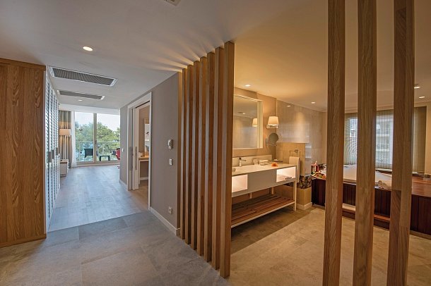 Akra Kemer - Wohnbeispiel Suite Deluxe mit Jacuzzi (Zimmercodierung WD1)