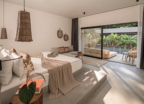 Balmy Beach Resort Kemer - Wohnbeispiel Balmy Garden Swim up Zimmer (Zimmercodierung WD3)