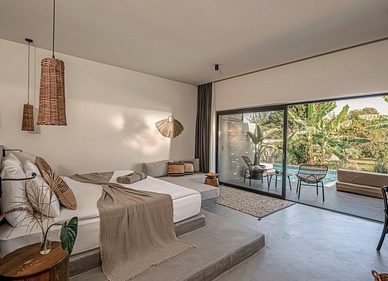 Balmy Beach Resort Kemer - Wohnbeispiel Balmy Signature Swim-Up Suite (Zimmercodierung WD2)