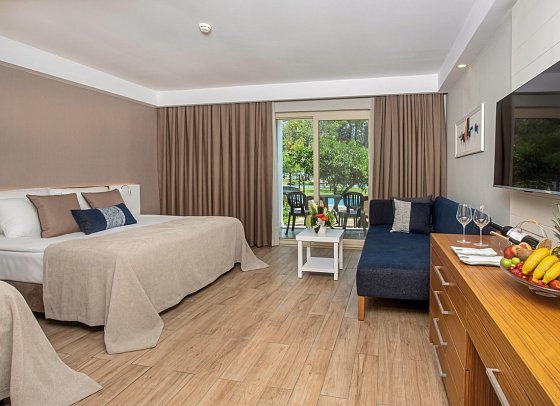 Sherwood Exclusive Kemer - Wohnbeispiel Doppelzimmer Lagoon Superior (Zimmercodierung DS3)