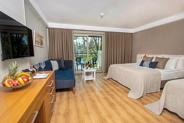 Sherwood Exclusive Kemer - Wohnbeispiel Doppelzimmer Deluxe Superior (Zimmercodierung DS2)