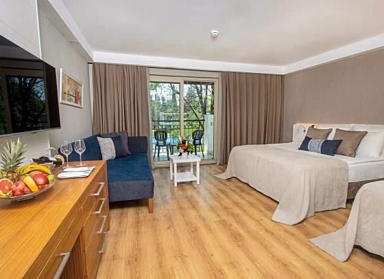 Sherwood Exclusive Kemer - Wohnbeispiel Doppelzimmer Deluxe Superior (Zimmercodierung DS2)