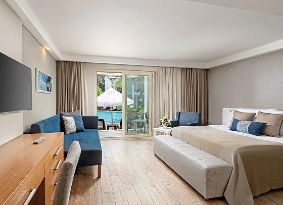 Sherwood Exclusive Kemer - Wohnbeispiel Doppelzimmer Swim Up (Zimmercodierung DBQ)