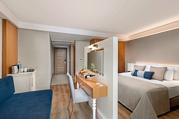 Sherwood Exclusive Kemer - Wohnbeispiel Doppelzimmer Deluxe (Zimmercodierungen DD1 & DC2)