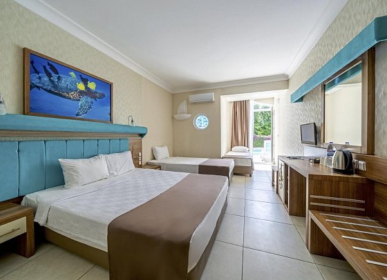 Miarosa Kemer Beach - Wohnbeispiel Doppelzimmer Swim Up (Zimmercodierung DBQ)