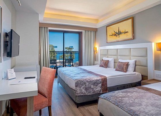 Fore Resort & Spa - Wohnbeispiel Doppelzimmer Komfort Meerseite (Zimmercodierung DF2)