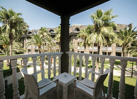 Sailor's Beach Club - Beispiel Balkon Doppelzimmer Superior (Zimmercodierung DS1)