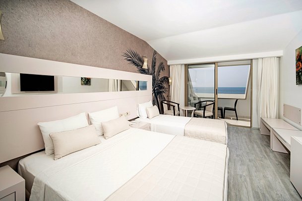 Sentido Lycus Beach - Wohnbeispiel Doppelzimmer Meerblick (Zimmercodierungen DBM & DCM)