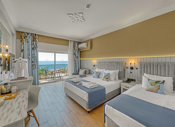 Seven Seas Palmeras Bay - Wohnbeispiel Doppelzimmer Superior Meerblick (Zimmercodierungen DSM & DC2)