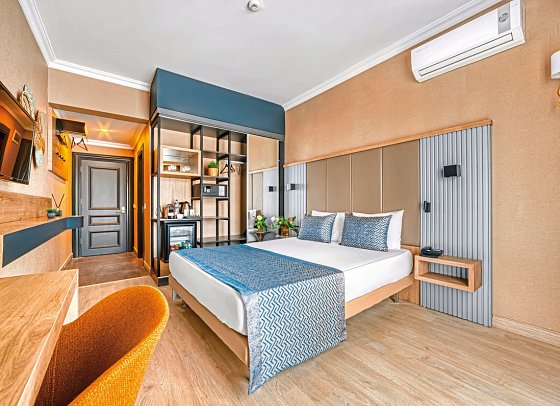 Numa Port Hotel - Wohnbeispiel Doppelzimmer Landblick (Zimmercodierungen DBL & DCL)