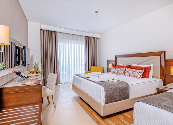 Leodikya Kirman Premium - Wohnbeispiel Doppelzimmer Landblick (Zimmercodierungen DBL & DCL)