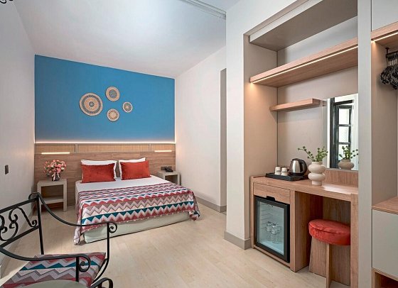 Club Hotel Titan - Wohnbeispiel Doppelzimmer (Zimmercodierungen DB1, DC1, DG1 & EB1)