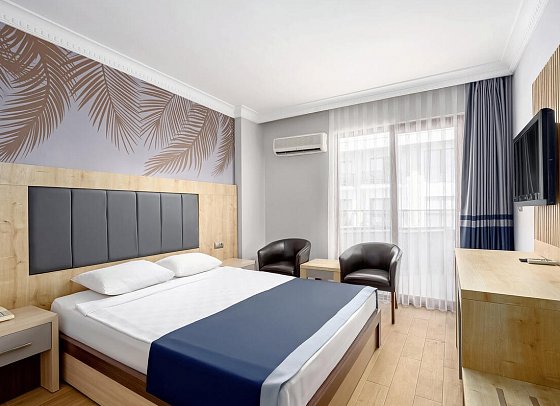 Caretta Beach Hotel - Wohnbeispiel Doppelzimmer (Zimmercodierungen DB1 & DC1)