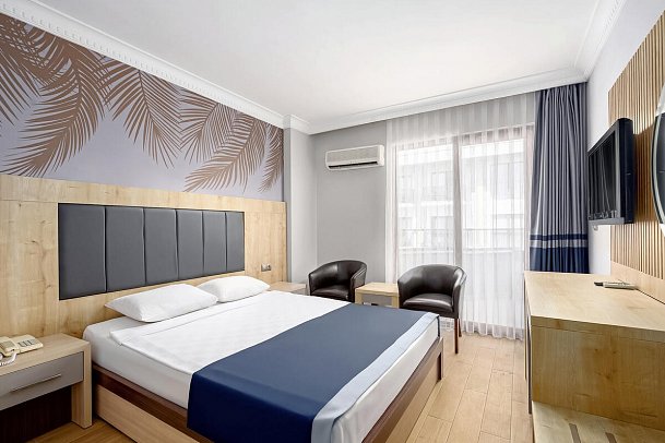 Caretta Beach Hotel - Wohnbeispiel Doppelzimmer (Zimmercodierungen DB1 & DC1)
