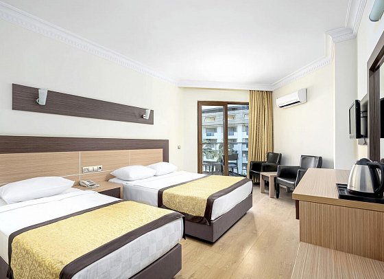 Caretta Beach Hotel - Wohnbeispiel Doppelzimmer (Zimmercodierungen DB1 & DC1)