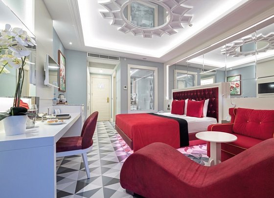 Granada Luxury Beach - Wohnbeispiel Doppelzimmer Love Landblick (Zimmercodierungen DB1 & DB2)