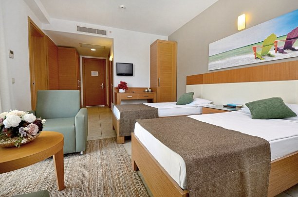 Club Kastalia - Wohnbeispiel Familienzimmer Superior (Zimmercodierungen FSG & FS1)