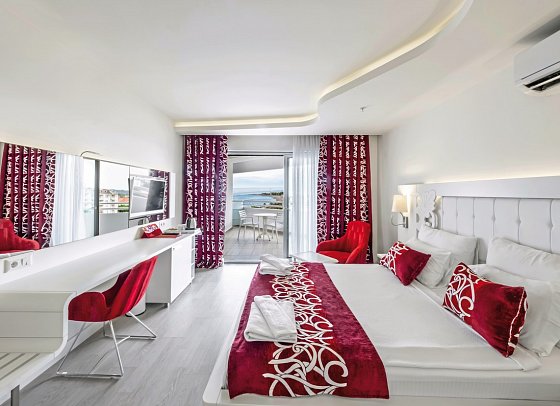 Laguna Beach Alya Resort & Spa - Wohnbeispiel Doppelzimmer (Zimmercodierungen DB1, DC1, DBN, DCN, DBM & DCM)