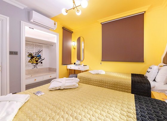 Quattro Family Club DEM Hotel - Wohnbeispiel Familienzimmer Lagune Rabbits Konzept (Zimmercodierungen FB5 & FB6)