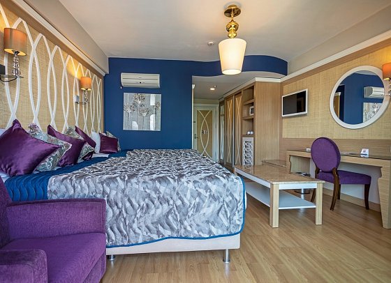 Quattro Family Club DEM Hotel - Wohnbeispiel Doppelzimmer Lage nach Verfügbarkeit (Zimmercodierungen DB1 & DC1)