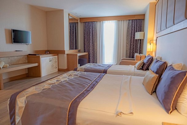 Mary Hotels Alanya - Wohnbeispiel Doppelzimmer Landblick (Zimmercodierungen DBL, DCL, DBN & DCN)