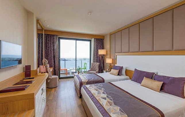 Mary Hotels Alanya - Wohnbeispiel Doppelzimmer Meerblick (Zimmercodierung DBM)