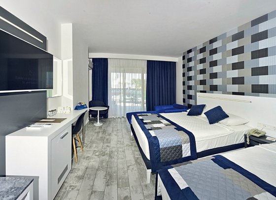 White City Beach - Wohnbeispiel Doppelzimmer Superior seitl. Meerblick (Zimmercodierung DSN)