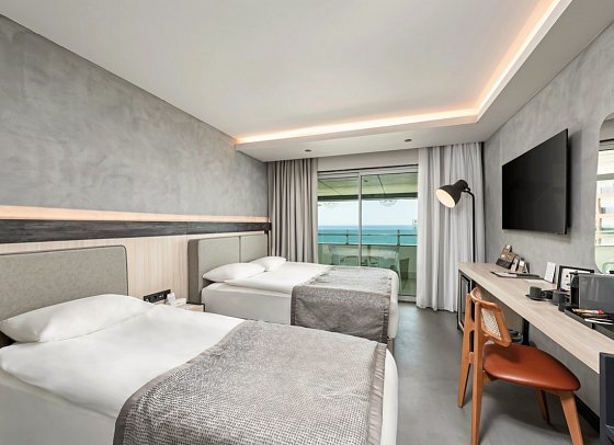 White City Resort - Wohnbeispiel Doppelzimmer Meerblick (Zimmercodierungen DBM & DCM)
