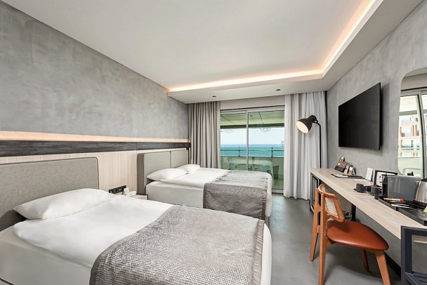 White City Resort - Wohnbeispiel Doppelzimmer Meerblick (Zimmercodierungen DBM & DCM)