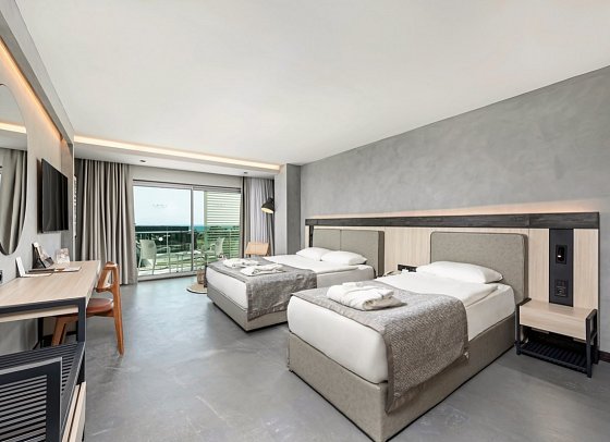 White City Resort - Wohnbeispiel Doppelzimmer Superior Meerblick (Zimmercodierung DSM)