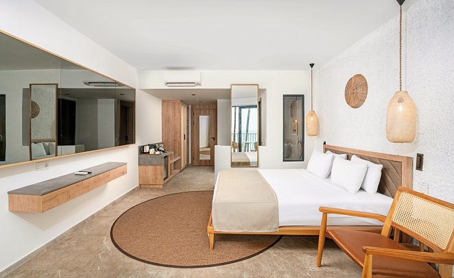 Yalihan Aspendos - Wohnbeispiel Doppelzimmer Superior Meerblick (Zimmercodierungen DSM & DC1)