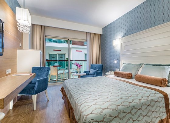 Trendy Verbena Beach - Wohnbeispiel Doppelzimmer Landblick (Zimmercodierung DE1)